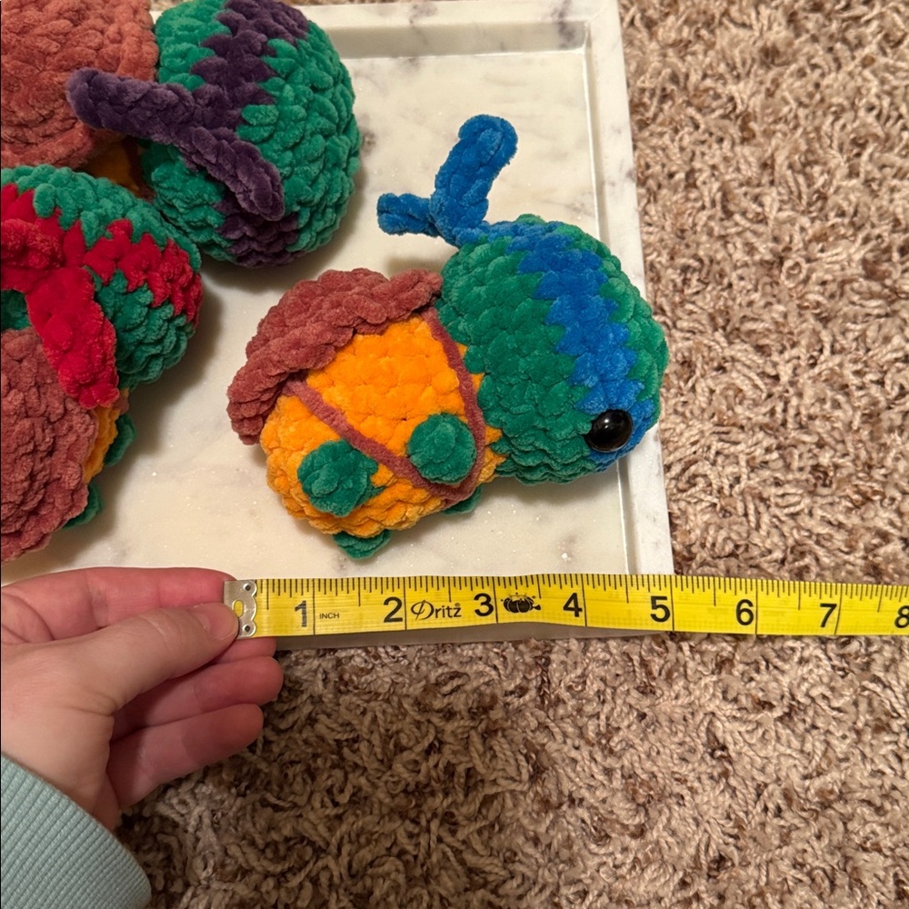 Teenage Mutant Ninja Turtles crocheted plushies and Splinter - Picture 7 of 7